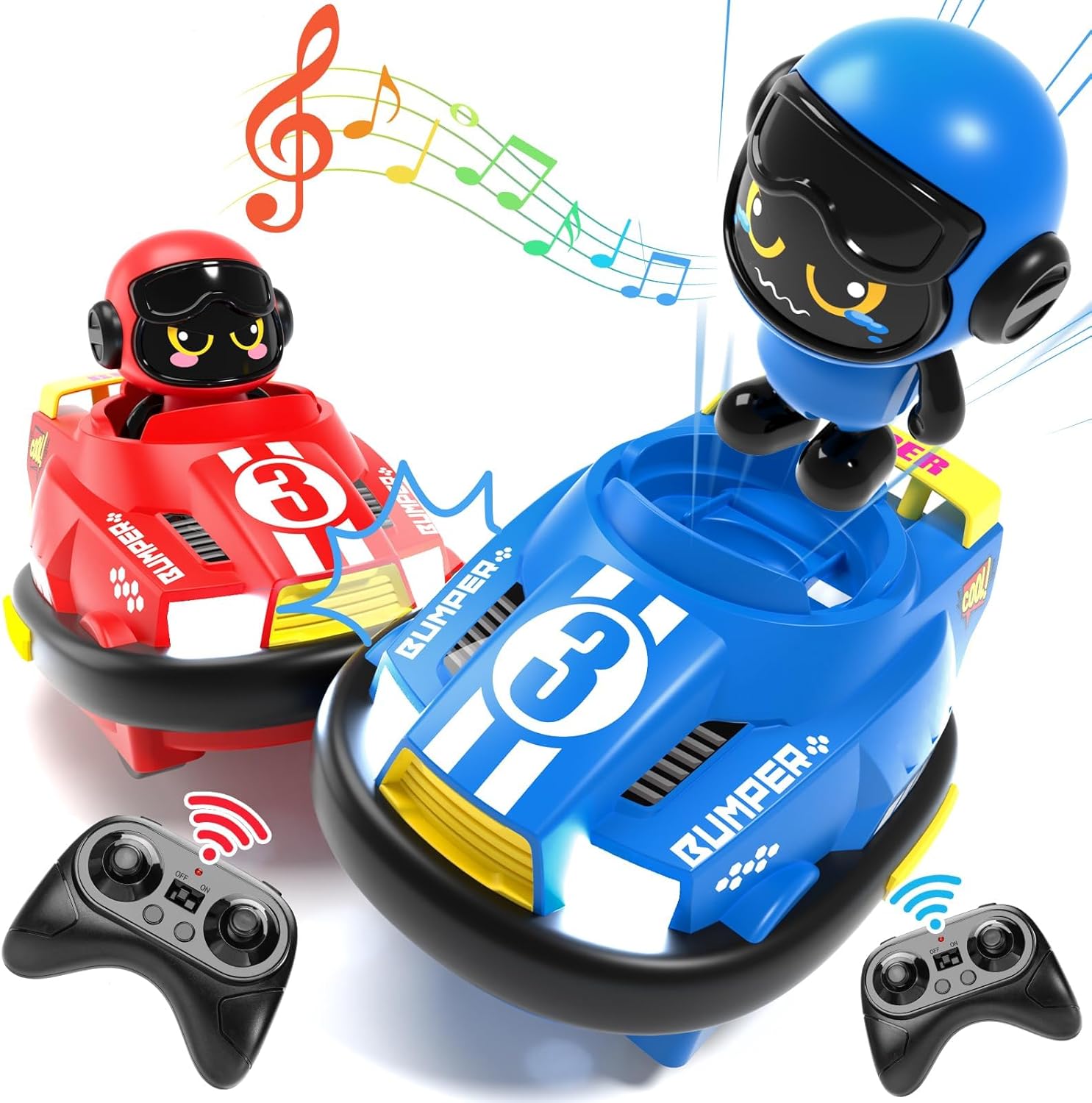VS RC Bumper Cars – 2 Player Remote Control Battle Set - 192