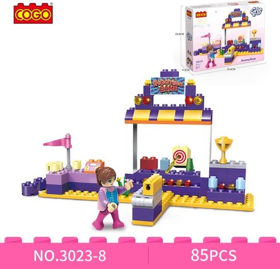 8in1 COGO Girls Fashion Street Building Blocks - 023