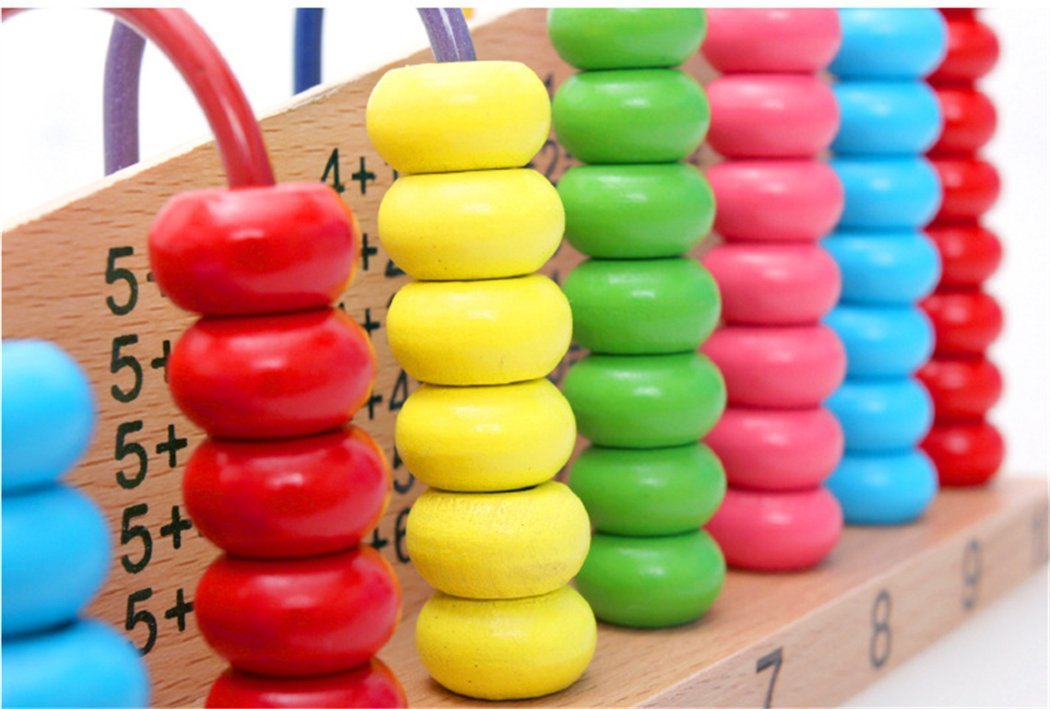 Calculation Wooden Counter & Abacus for Maths - Default Title - Odeez | Educational Toys Pakistan 