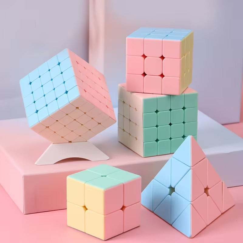 5 in 1 Rubik Cube Puzzle Ultimate Kit - 046