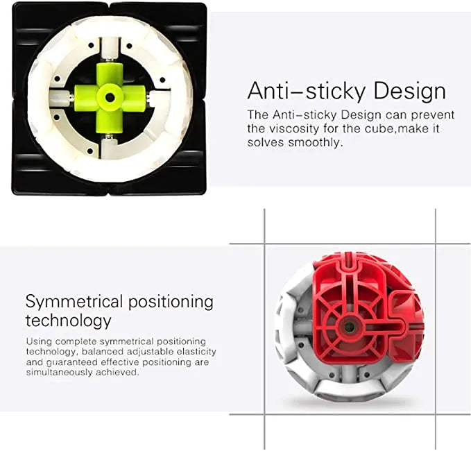 QIYI Rubik Cube 2×2 Speed Cube Sticker Magic Cube 2x2 3D Puzzle Toy