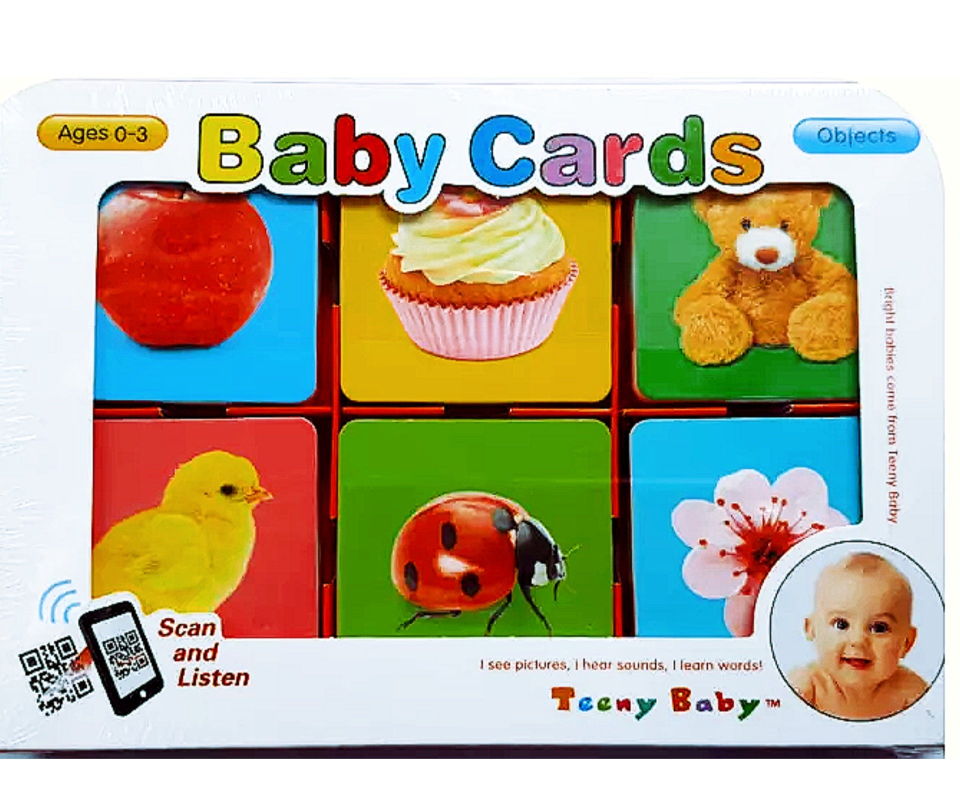 Early Education Baby Learning Cards - 01E - Default Title - Odeez | Educational Toys Pakistan 