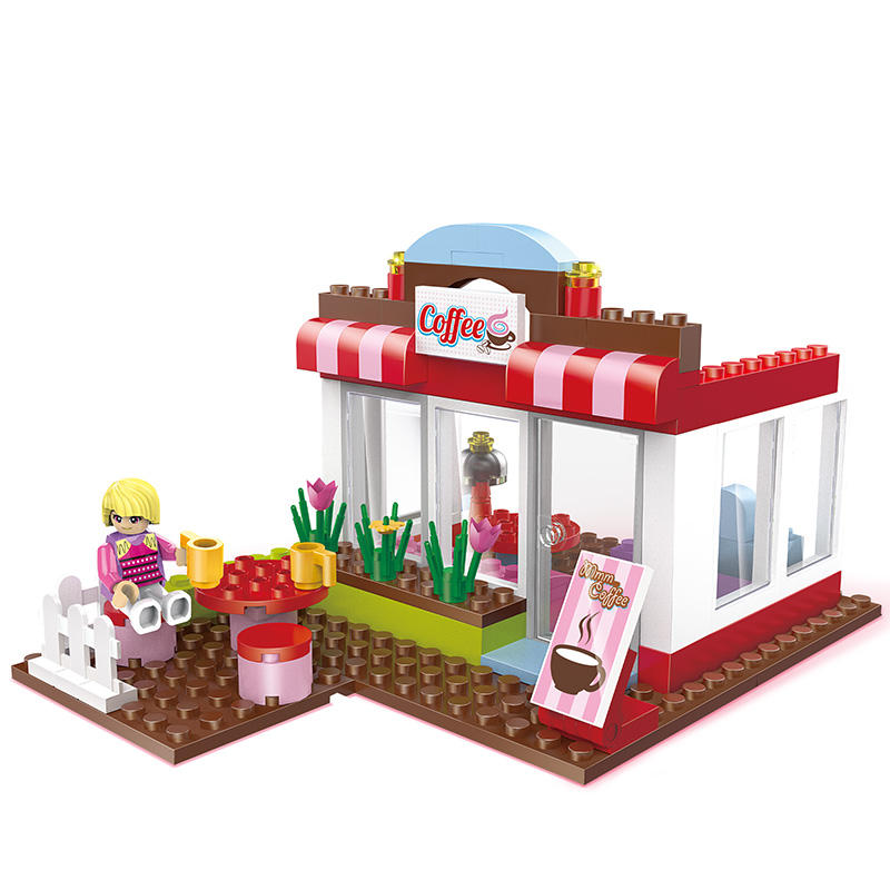 8in1 COGO Girls Fashion Street Building Blocks - 023