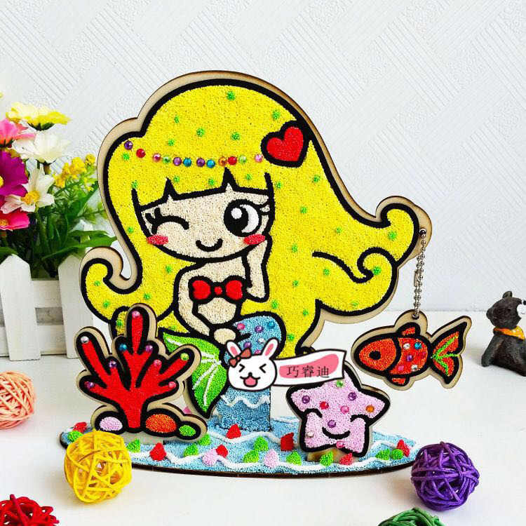 Creative Snow Fluffy Clay Painting Kit - Default Title - Odeez | Educational Toys Pakistan 