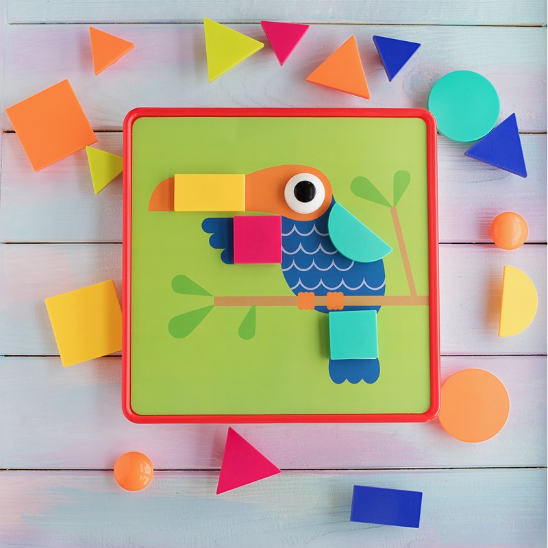 12 in 1 Creative Button Geometry Art - Default Title - Odeez | Educational Toys Pakistan 