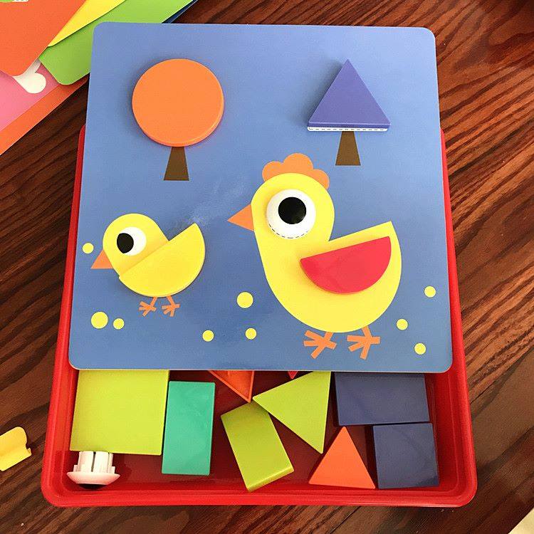 12 in 1 Creative Button Geometry Art - Default Title - Odeez | Educational Toys Pakistan 