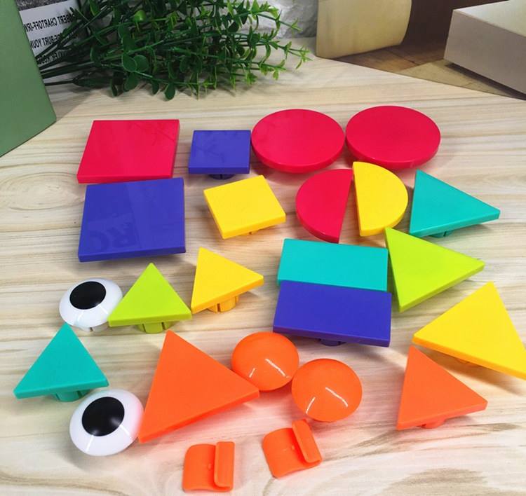 12 in 1 Creative Button Geometry Art - Default Title - Odeez | Educational Toys Pakistan 