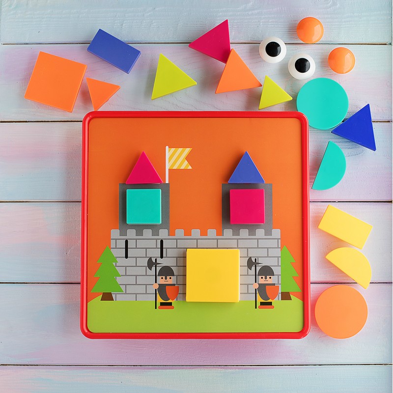 12 in 1 Creative Button Geometry Art - Default Title - Odeez | Educational Toys Pakistan 