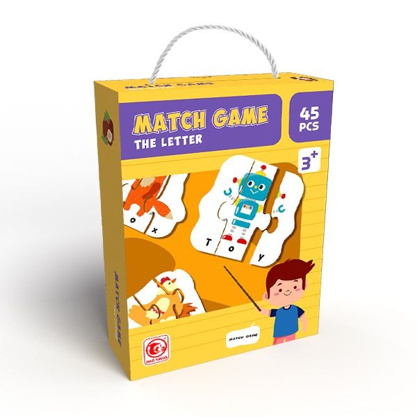 Match Game Words 46 Pieces - 686 - Default Title - Odeez | Educational Toys Pakistan 