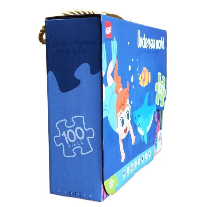 Undersea World Jigsaw Puzzle 100 Pieces - 007 - Default Title - Odeez | Educational Toys Pakistan 