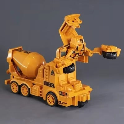 Plastic Deformation Engineering Transport Vehicle - Dumper Truck-Mixer Truck - Odeez | Educational Toys Pakistan 