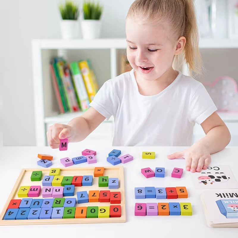 2in1 Multifunctional Math and Spelling Eliminate the Game - Default Title - Odeez | Educational Toys Pakistan 