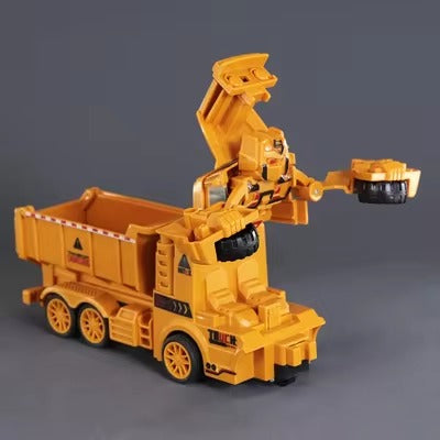 Plastic Deformation Engineering Transport Vehicle - Dumper Truck-Mixer Truck - Odeez | Educational Toys Pakistan 