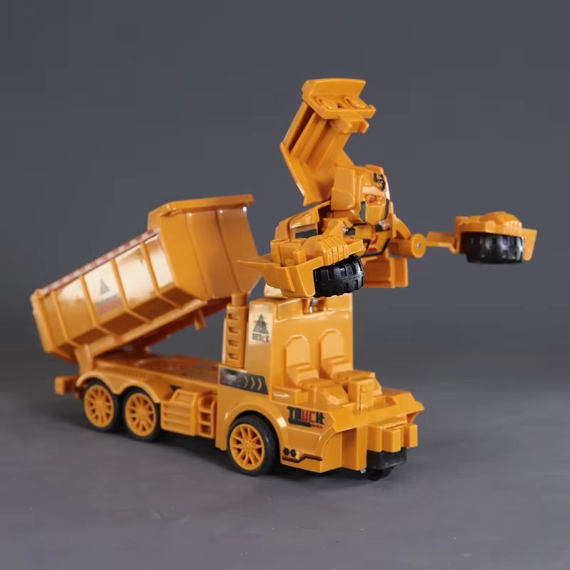 Plastic Deformation Engineering Transport Vehicle - Dumper Truck-Mixer Truck - Odeez | Educational Toys Pakistan 