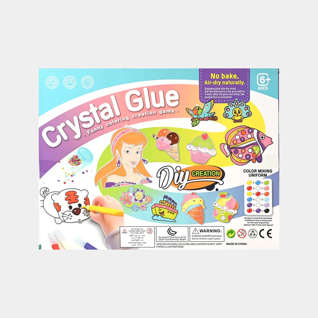Crystal Glue Painting For Girls - Default Title - Odeez | Educational Toys Pakistan 
