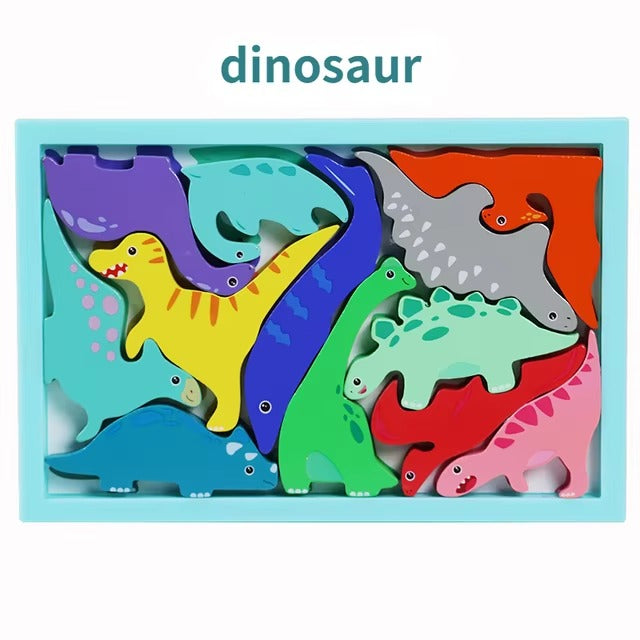 3D Assembling Puzzle Board Random Design - Default Title - Odeez | Educational Toys Pakistan 
