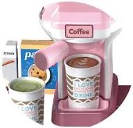 Kids Pretend Play Mini Coffee Machine Set - 617