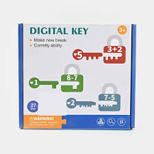 Digital Key Learning and Math Matching Toy 27 pieces - 909