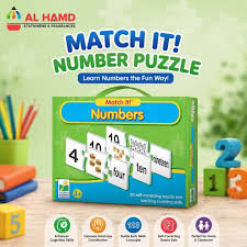 Match It! Numbers Puzzle Educational Matching Game for Kids - 06Y