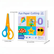 Kids Paper Cutting Craft Kit – 30 PCS