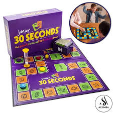 Junior 30 Seconds Quick Thinking Family Board Game - 431