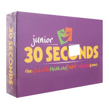 Junior 30 Seconds Quick Thinking Family Board Game - 431
