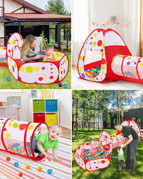 Polka Dot 3PC Play Tent Set - 202