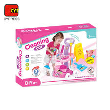 Kids Cleaning Trolley Playset - 687