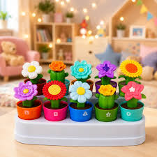 Baby Flowerpot Matching Shapes and Sorting Kit - 035