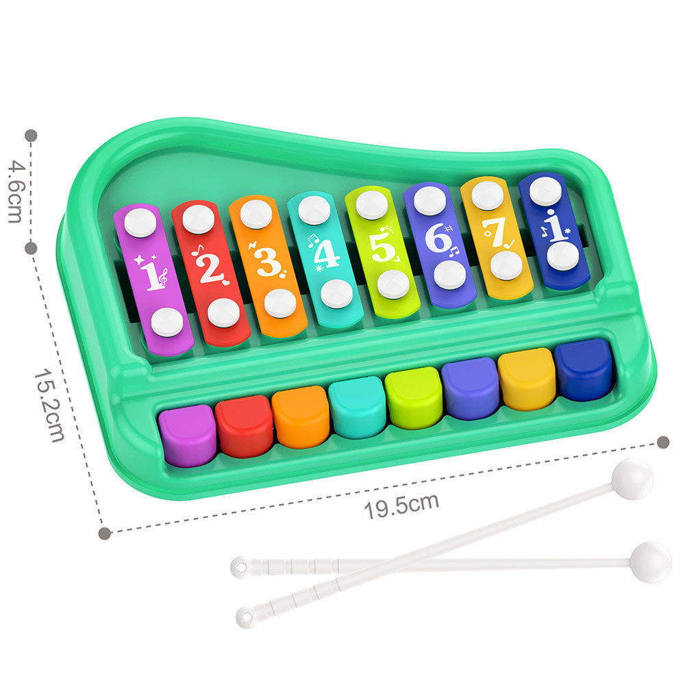 Musical Xylophone Piano 2in1 Musical Toy - 002