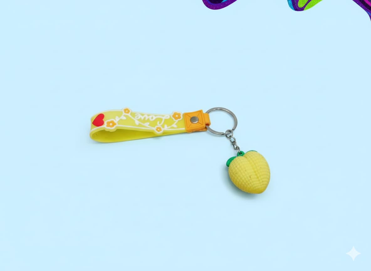 Cute Lychee Fruit Keychain for Kids - 866