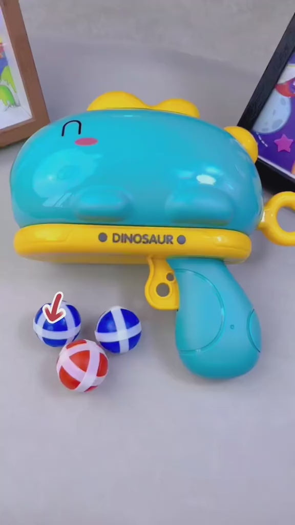 Dinosaur Sticky Ball Dart Board Target Shooting Game - 681