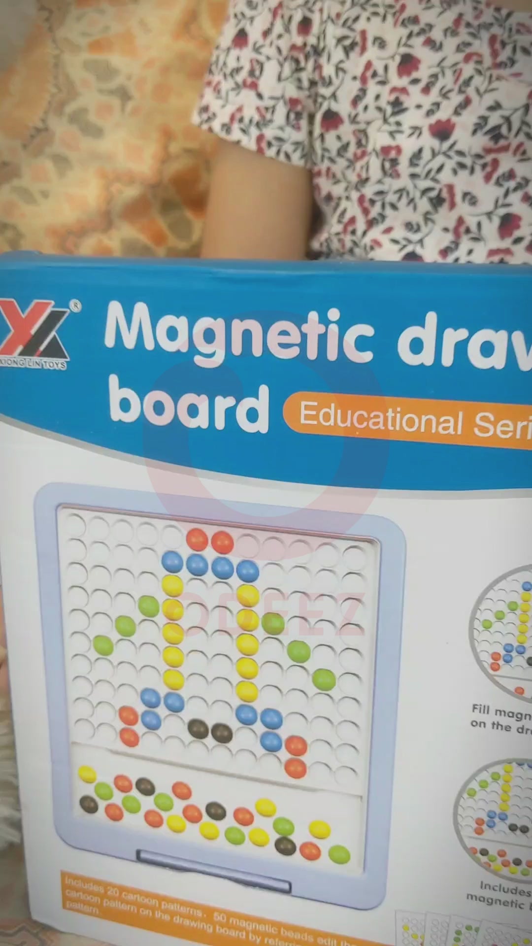 Small Magnetic Beads Drawing Board - 610
