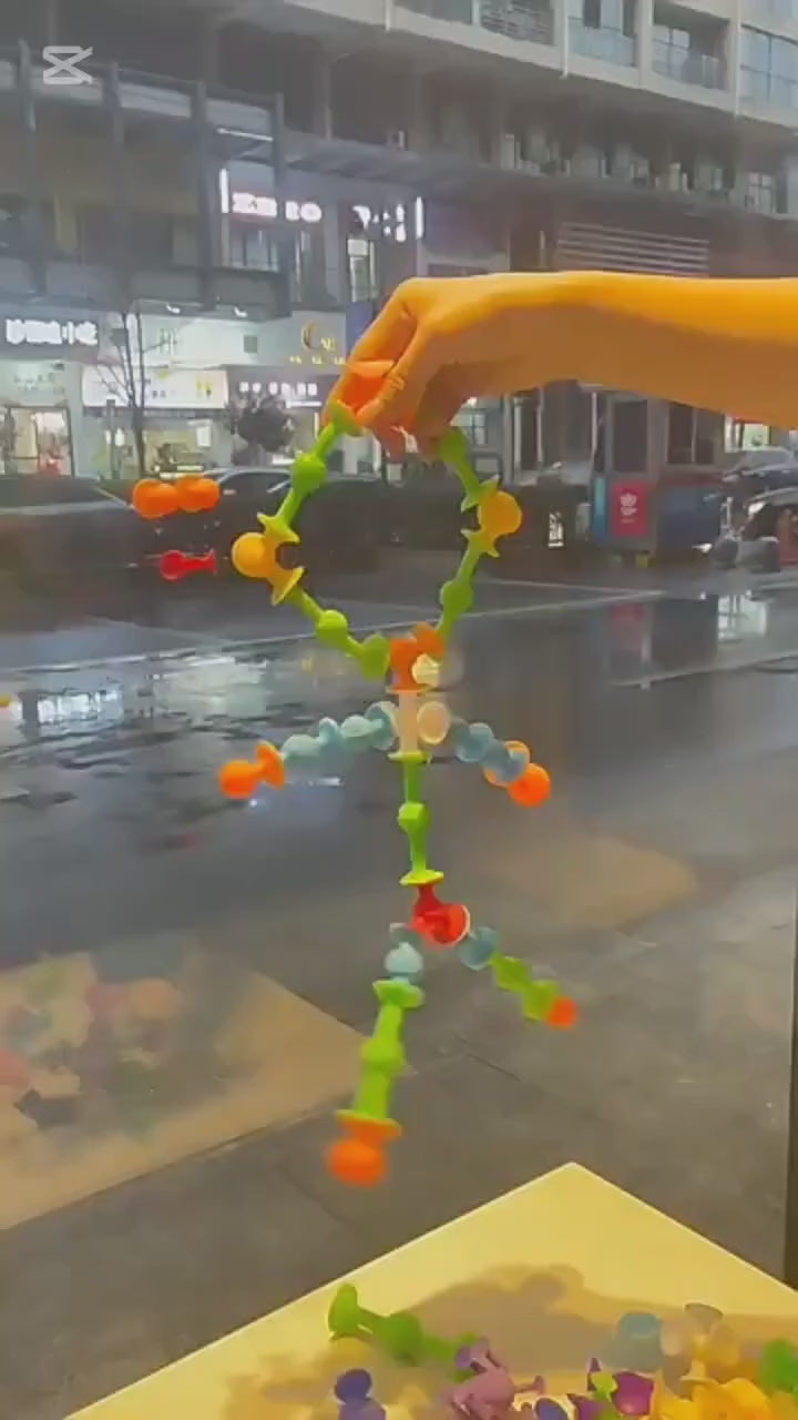 Cute Aliens Silicone and Suction Cups Sensory 39 Pieces - 005