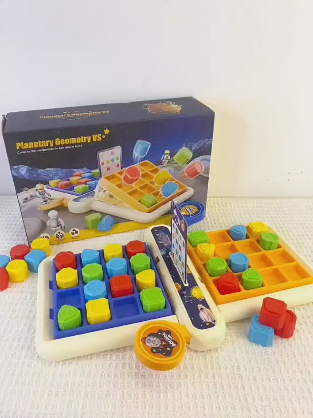 Planet Geometry Shape Matching Game Multiplayer Challenge - 31A