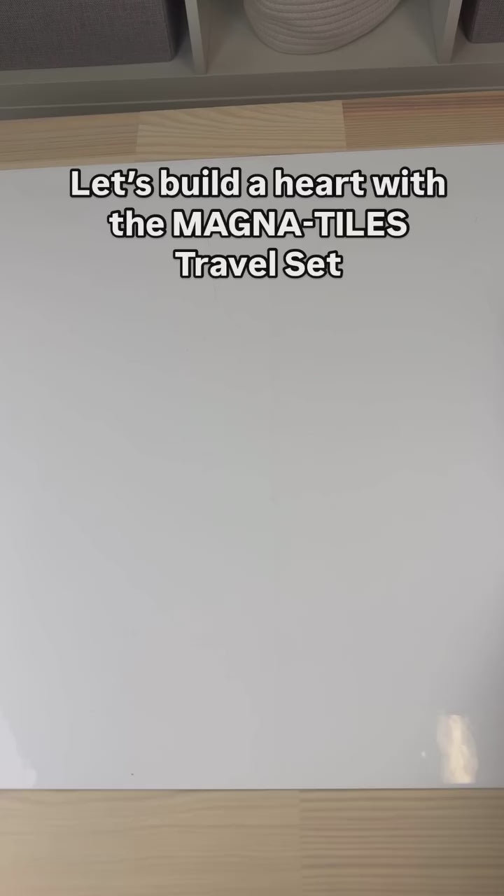 Mini Travel Magnetic Tile Blocks Set 45 pieces - 91A