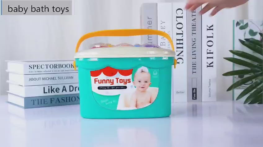 2in1 Silicon Shape Sort and Stacking Bath Toy - 933