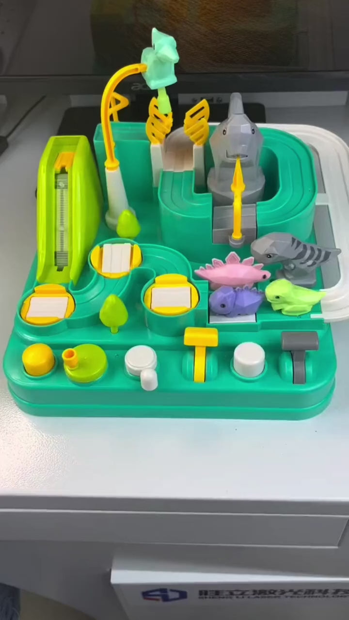 Dinosaur Car Adventure Track Play Set - 134