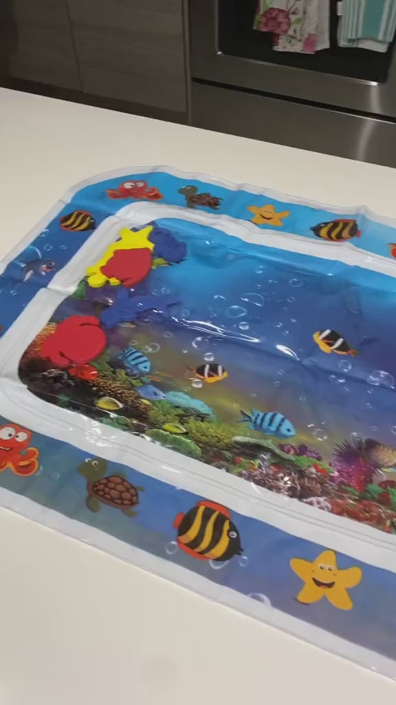 Inflatable Rectangle Water Play Mat for Infants - 885