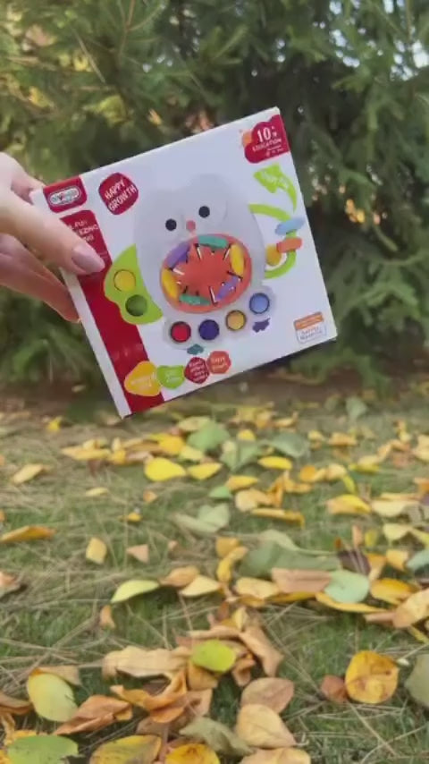 Owl Pull String Pop Sensory Baby Toy - 830