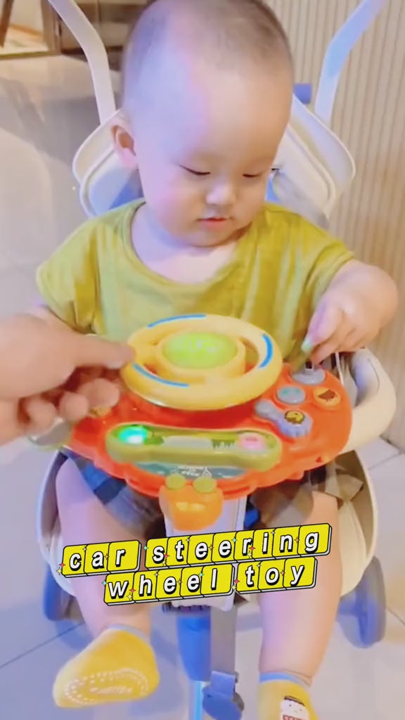 Multifunctional Activity Steering Wheel Pretend Play - 181