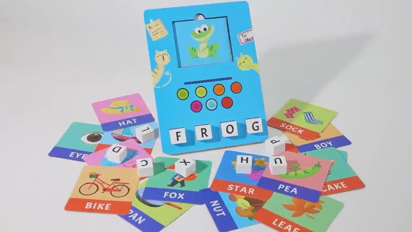 Wooden Learn to Spell Learning Kit Board - 105