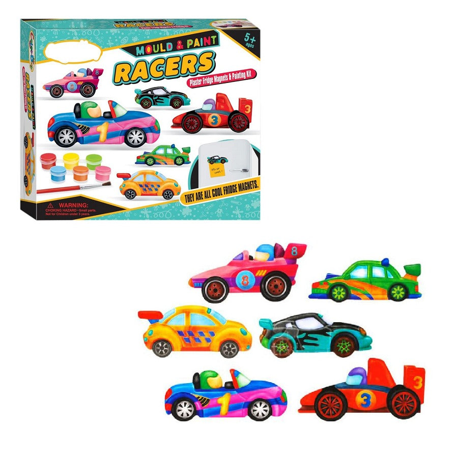 DIY Racers Vehicle Mould and Paint for Kids - H87 - Default Title - Odeez | Educational Toys Pakistan 