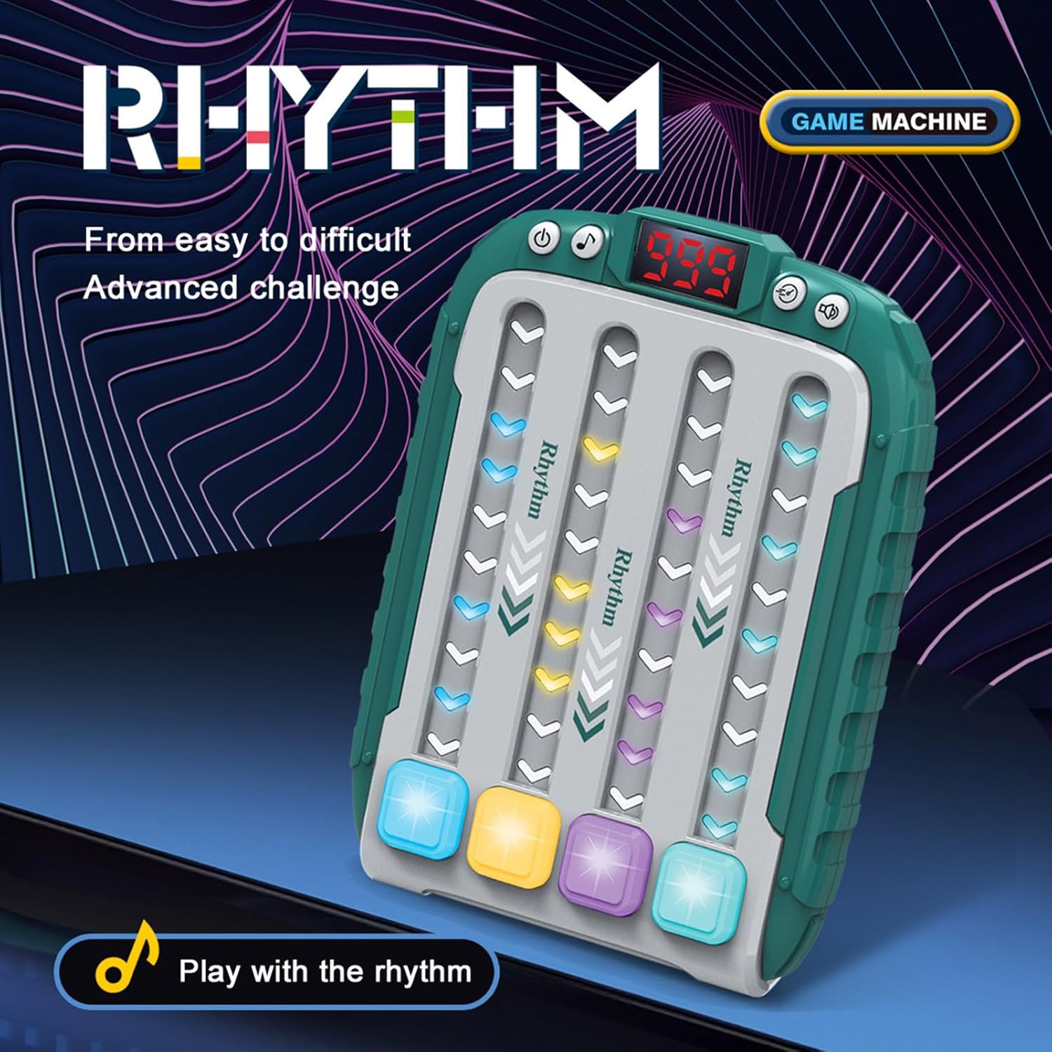 Rhythm Game Machine for Quick Reflexes - 05A