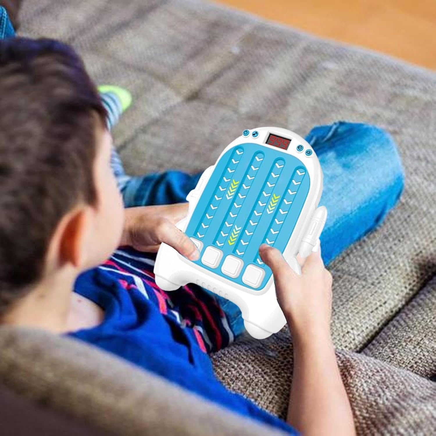 Quick Push Rhythm Finger Pressing Game Machine for Concentration Training - 101