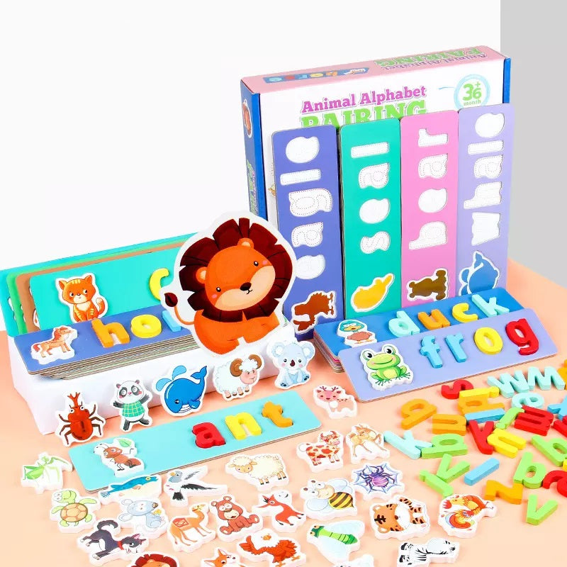 Animals Spelling Learning Kit - Default Title - Odeez | Educational Toys Pakistan 