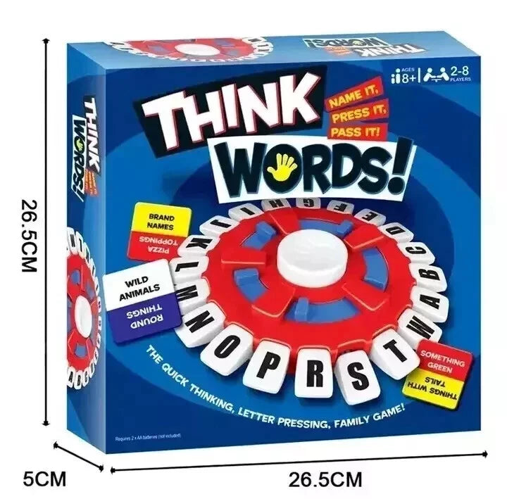 Think Words Tapple Family Board Game - 23E