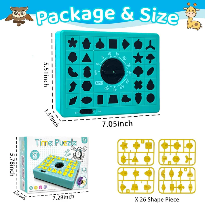 Time Puzzle Mind Challenge Board Game - 666