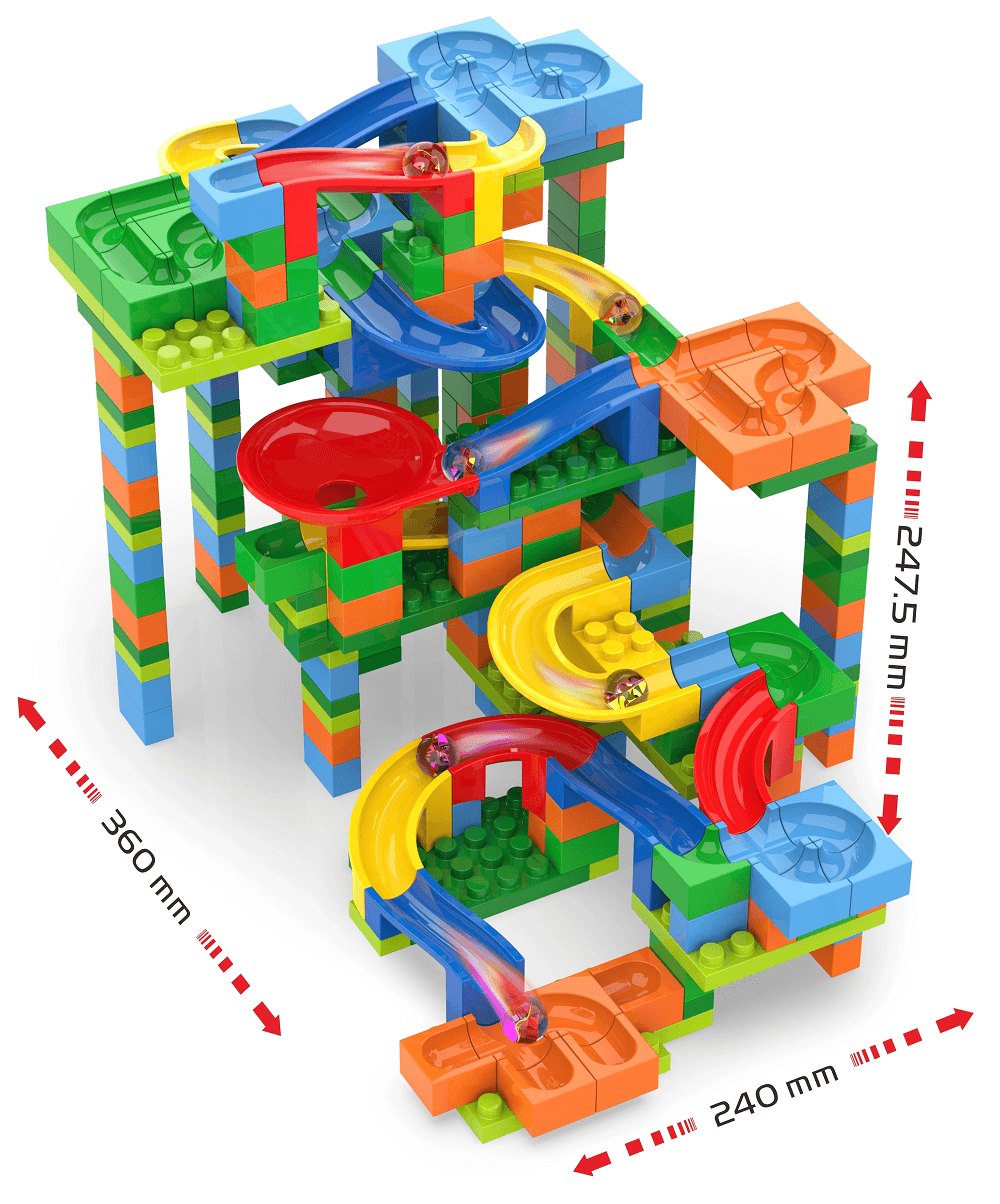 Track Maze Construction - 388 pieces - Odeez – Shop Learning ...