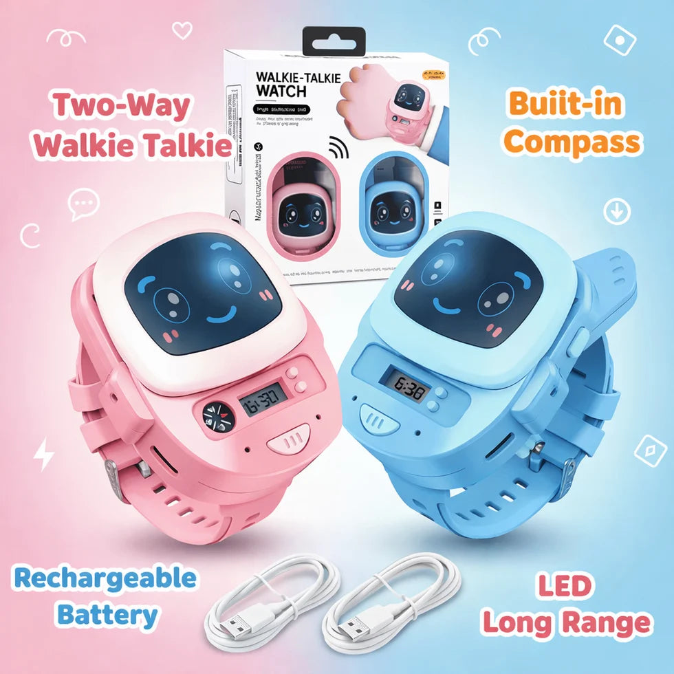 Kids Rechargeable Walkie Talkie Watch